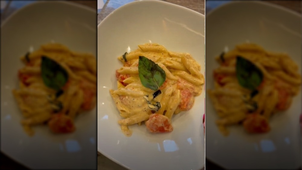 Lizzo's TikTok Feta pasta