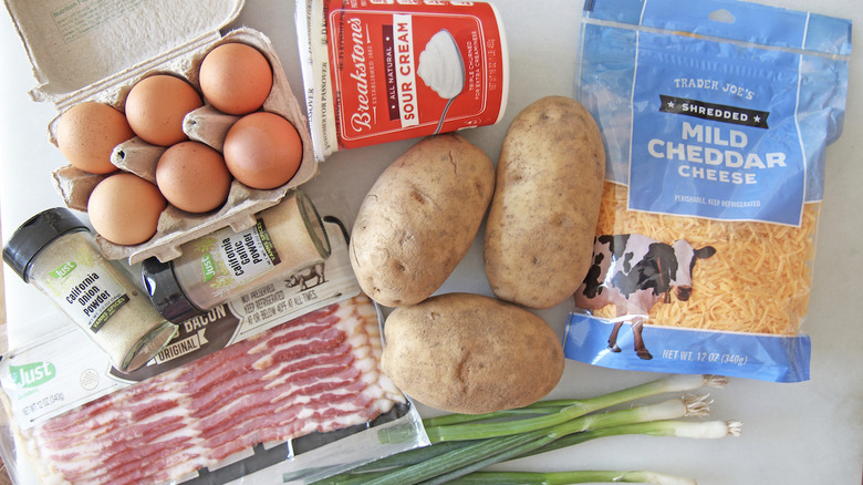 loaded baked potato skillet ingredients