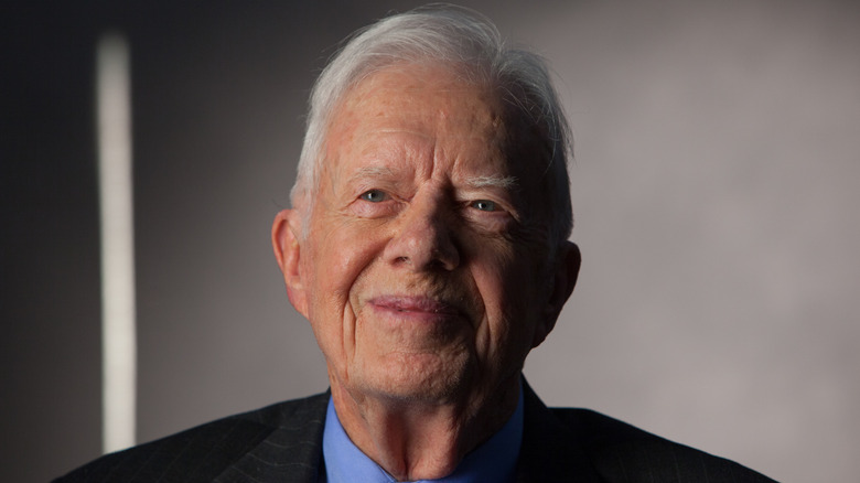 Jimmy Carter smiling