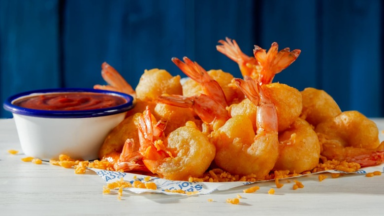 Long John Silver's shrimp