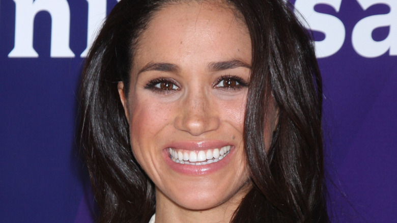 Meghan Markle smiling