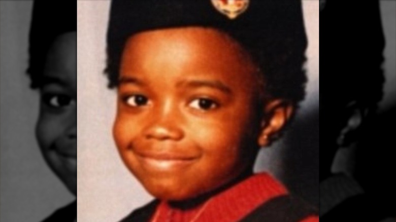 A photo of Lorraine Pascale as a young girl in 1977 uploaded on her Instagram account
