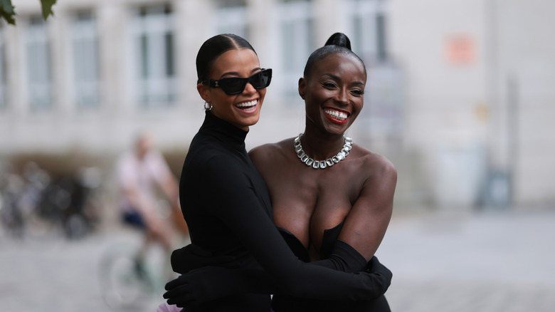 Lorraine Pascale with her daughter, Ella Balinska