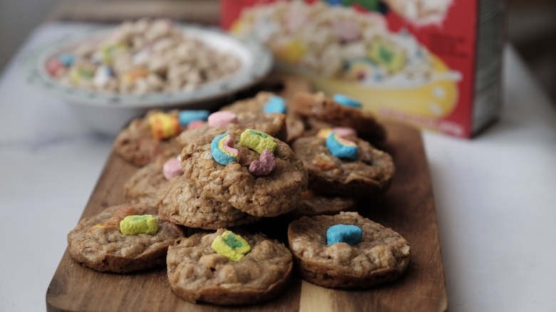 lucky charm sugar cookies