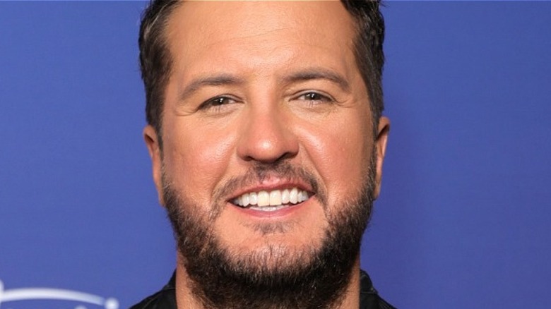 Luke Bryan smiling