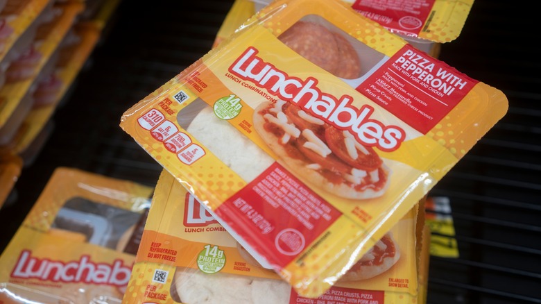 Pizza Lunchable with other flavors
