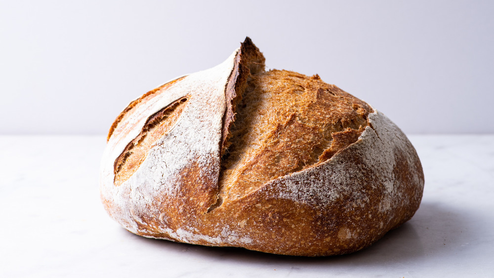 homemade sourdough bread