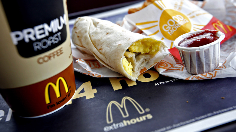 McDonald's breakfast burrito