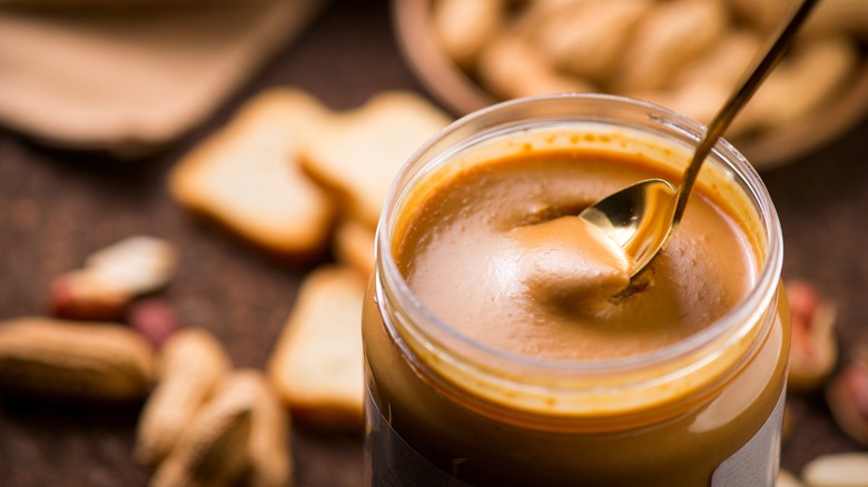 Creamy, smooth peanut butter
