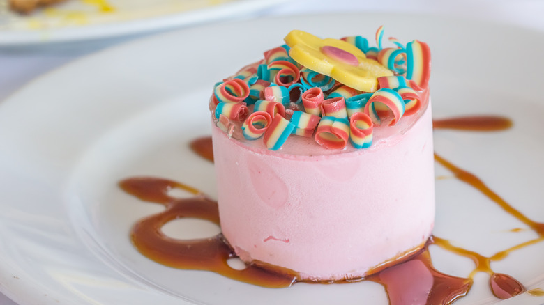 pink mini ice cream cake