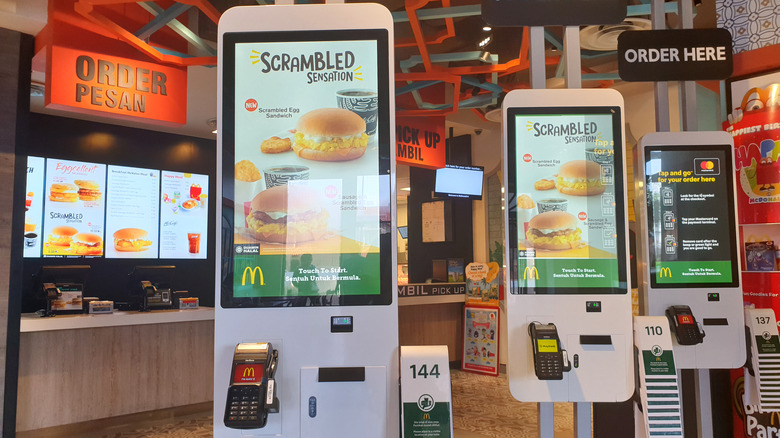 McDonald's Malaysia ordering systems