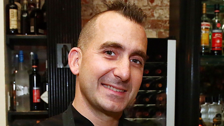 Chef Marc Forgione smiling