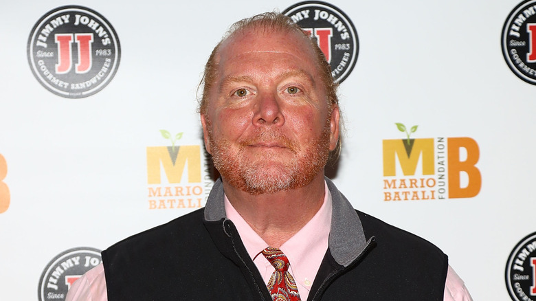 Photo of Mario Batali smiling