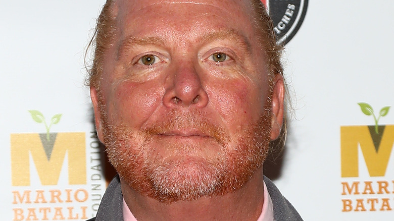 Mario Batali attending event