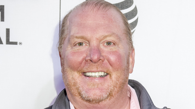 Mario Batali smiling