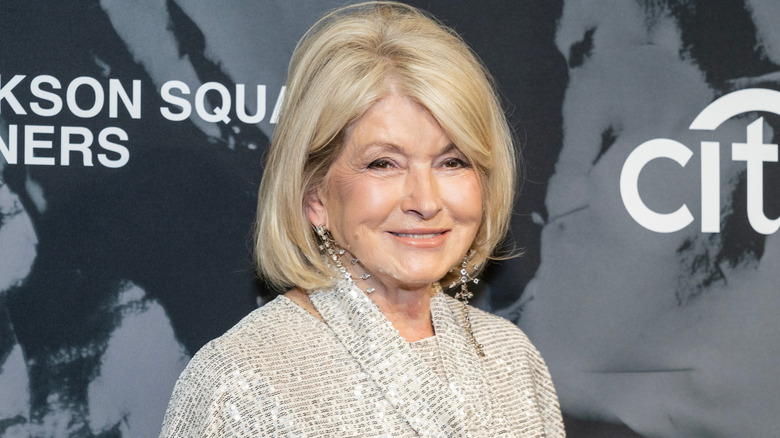 Martha Stewart smiling.