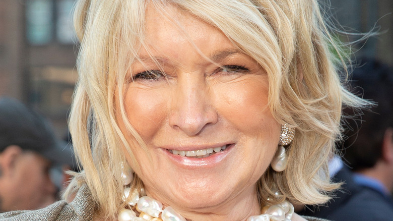 Martha Stewart smiling