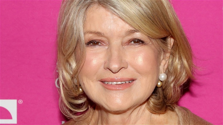 Martha Stewart smiling