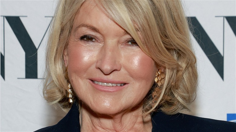 Martha Stewart smiling