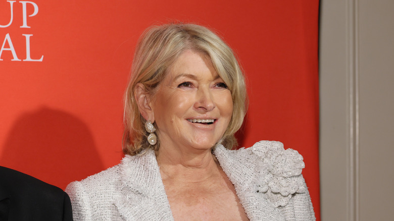 Martha Stewart smiling