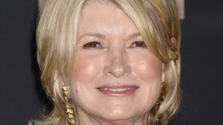 Close up of Martha Stewart