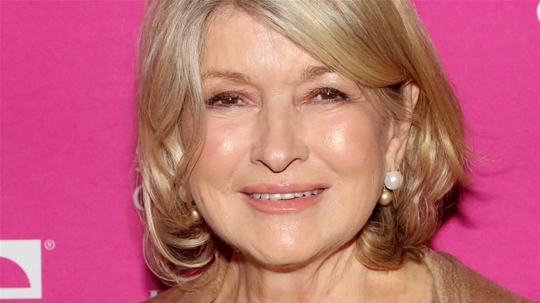 Martha Stewart with wide smile