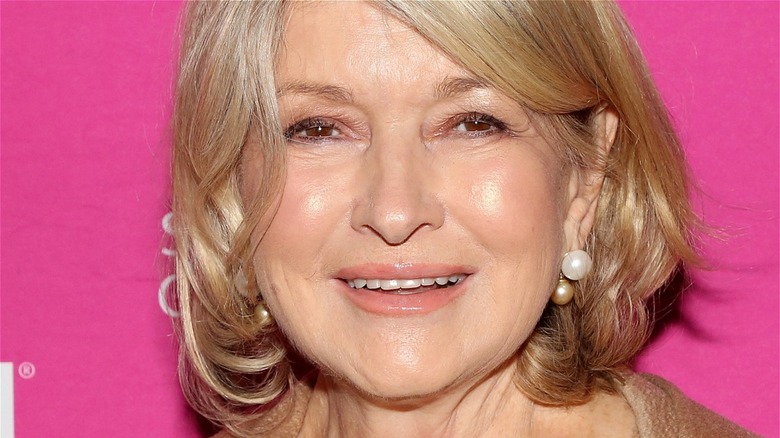 Martha Stewart smiling