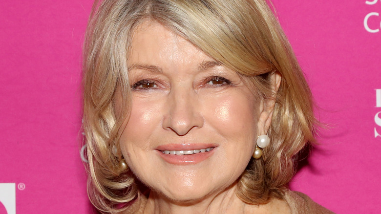 Martha Stewart smiling