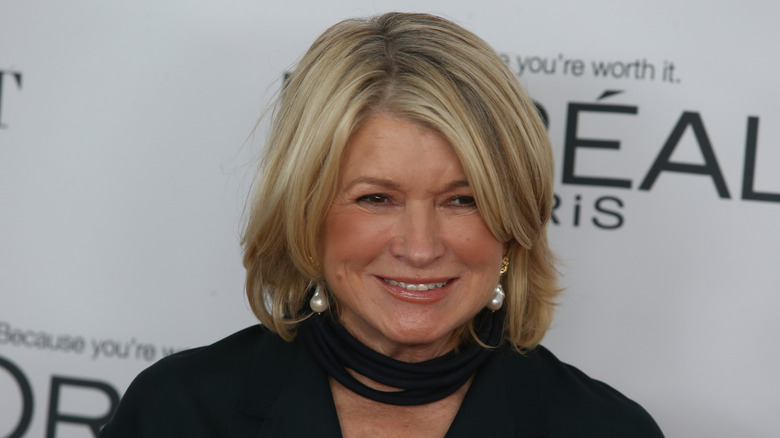Martha Stewart smiling