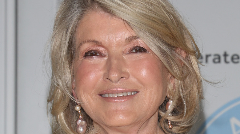 Martha Stewart smiling