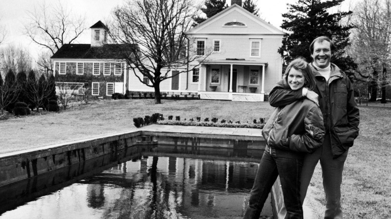 Martha Stewart and her then-husband, Andrew Stewart