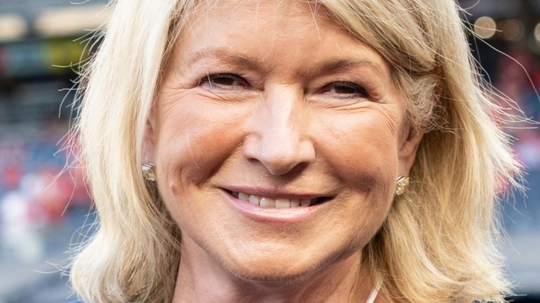 Martha Stewart smiling