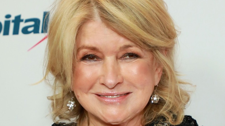 Close up of Martha Stewart