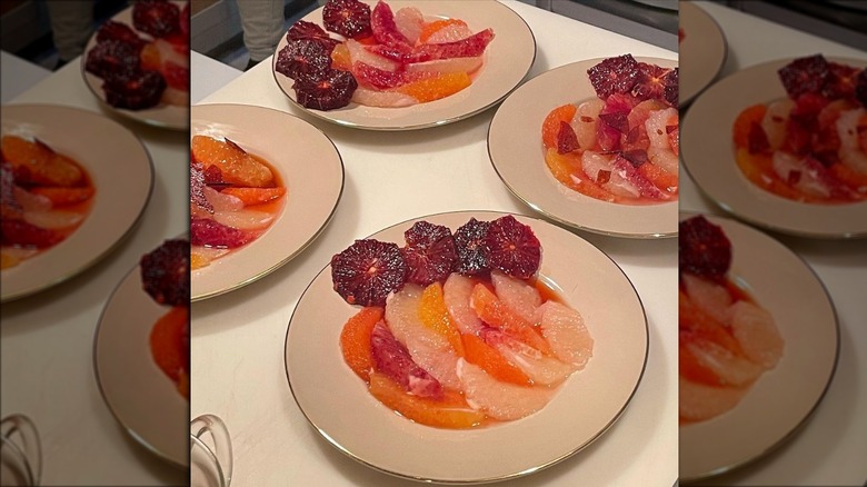 Martha Stewart's orange dessert