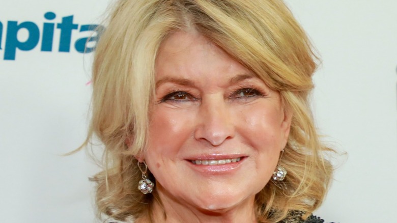 Martha Stewart smiling