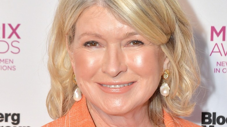 Martha Stewart smiling