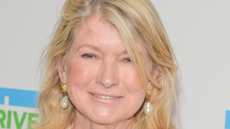 Martha Stewart smiling