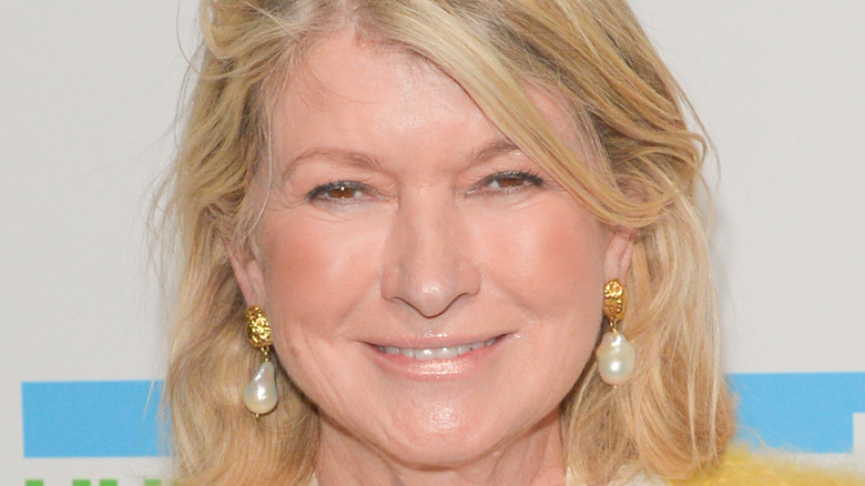 Martha Stewart smiling at event  