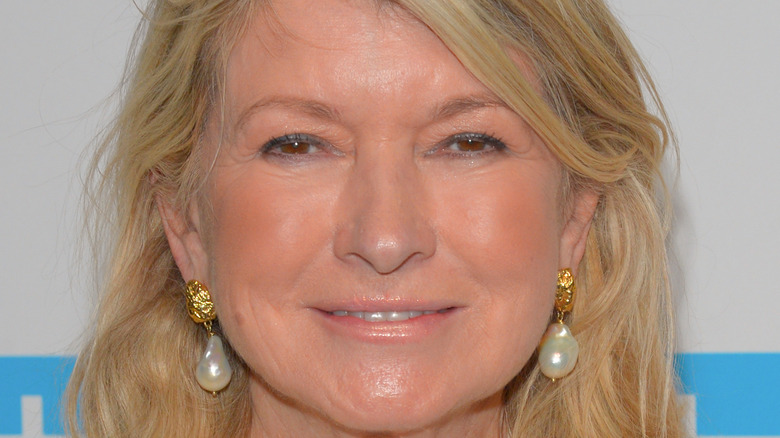 Martha Stewart smiling