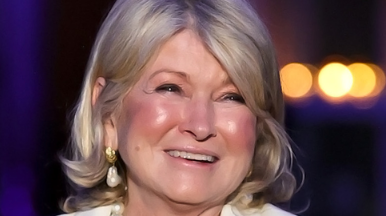 Martha Stewart smiling