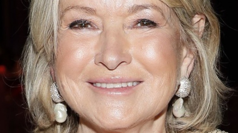 Martha Stewart smiling