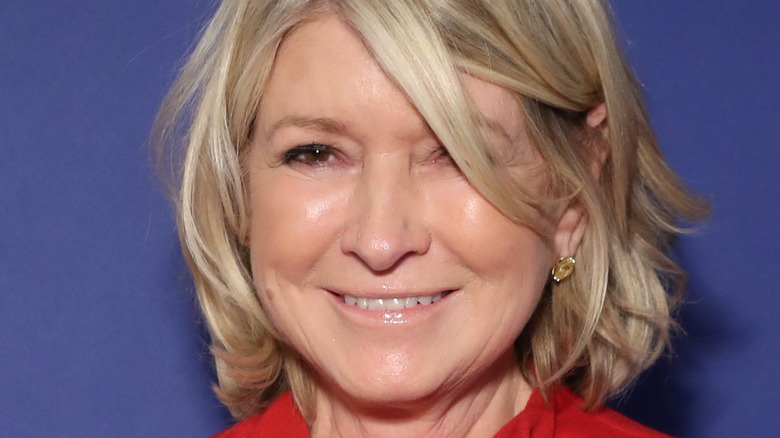 Martha Stewart  smiling