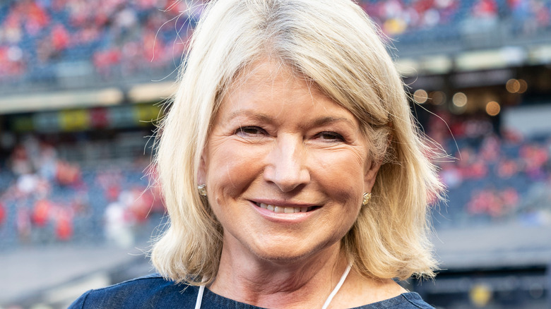 Martha Stewart smiling