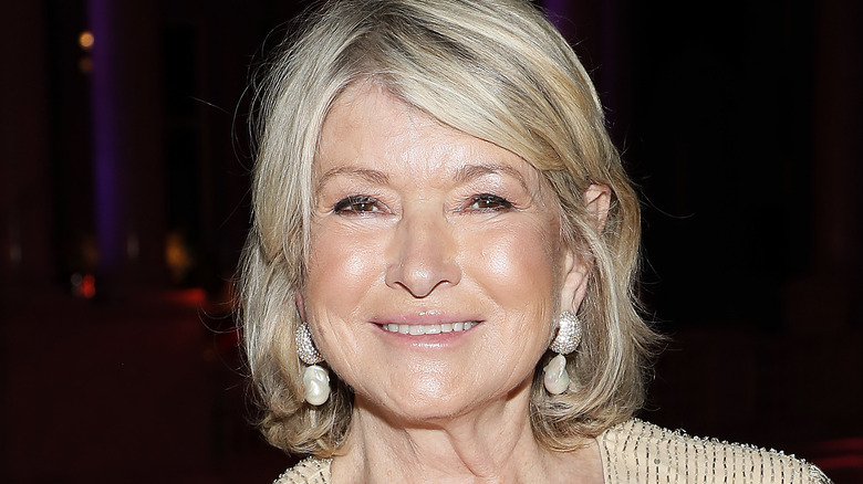 Martha Stewart smiling