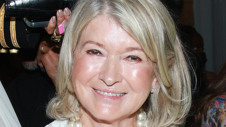 Martha Stewart at New York Fashion Week 2022