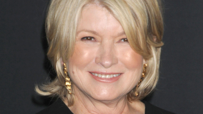 smiling Martha Stewart