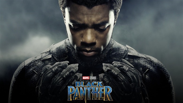 Black Panther looking down