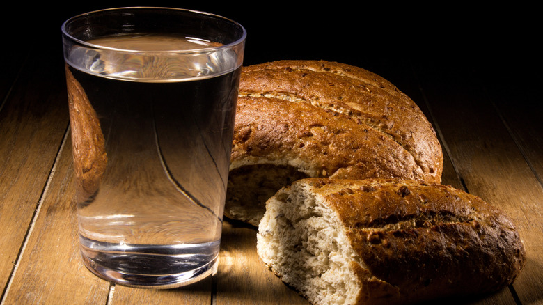 Bread and water