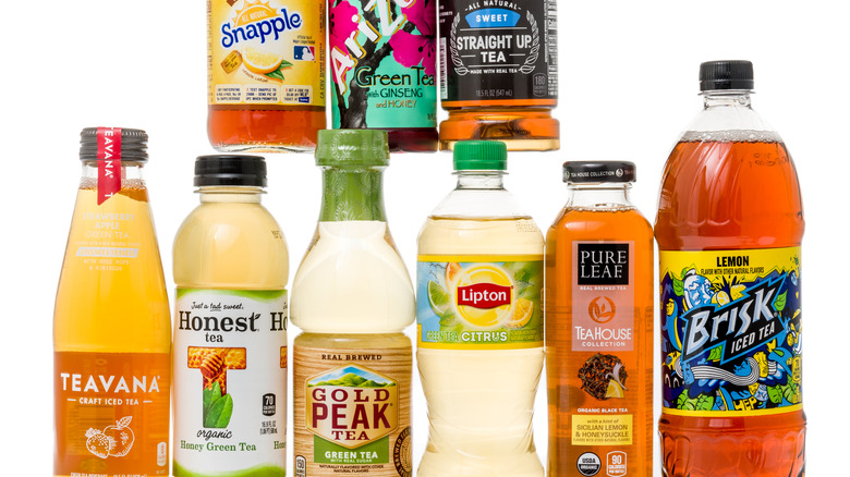 Bottled Iced Tea varieties