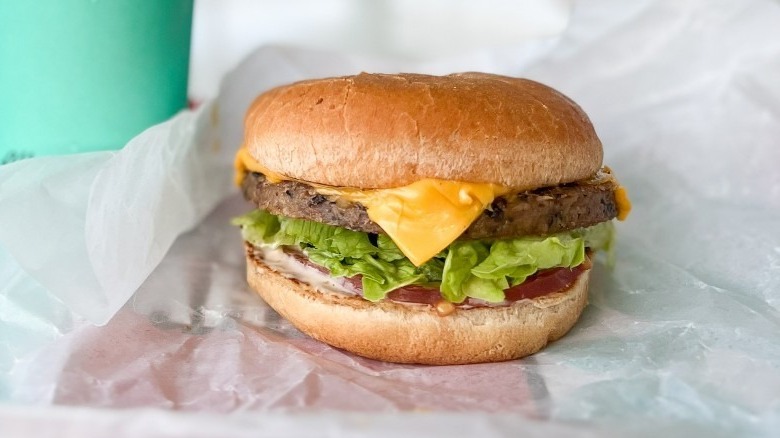 P. Terry's cheeseburger